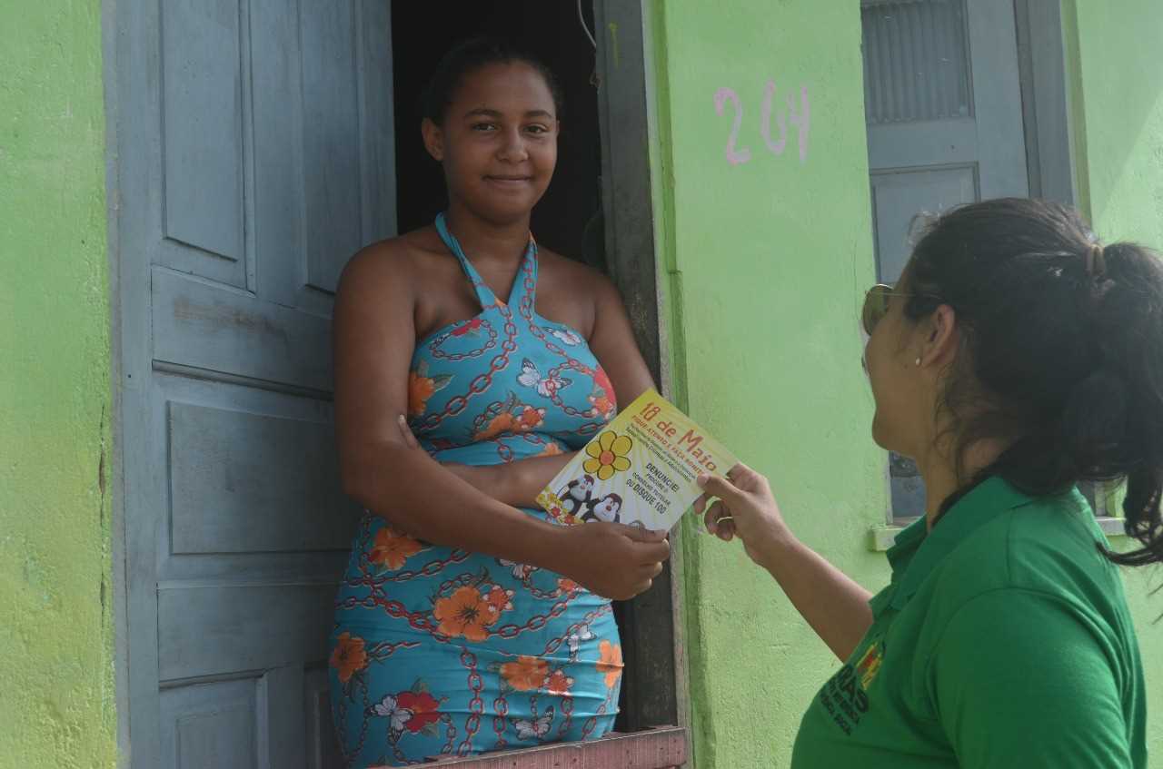 comemora 18 de Maio dia nacional de combate ao abuso e exploração sexual a Criança e Adolescente
